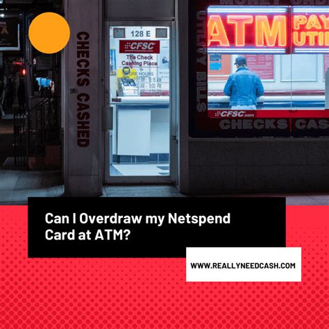 How much can you overdraw on netspend - Netspend does allow you to overdraw at an ATM, but you need to have previously enrolled in its overdraft protection service. 7. How Much Can You Overdraft With Netspend? 